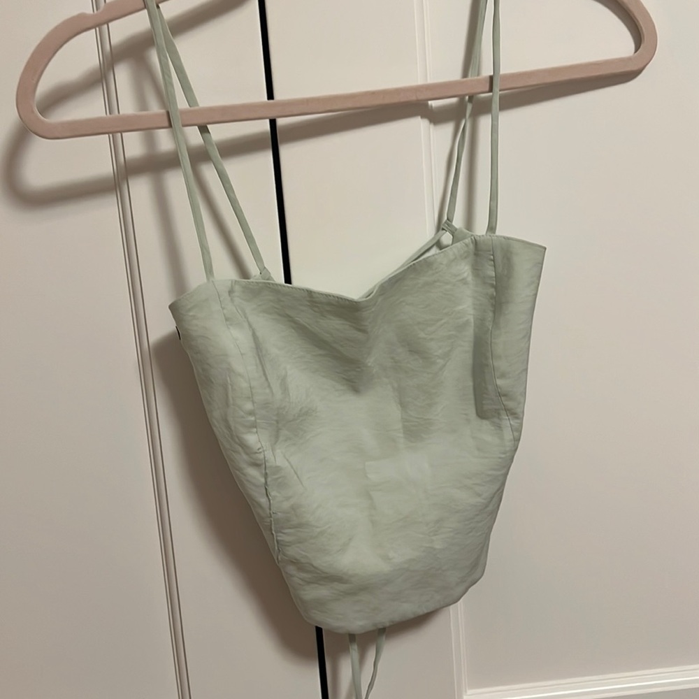 Zara tie top